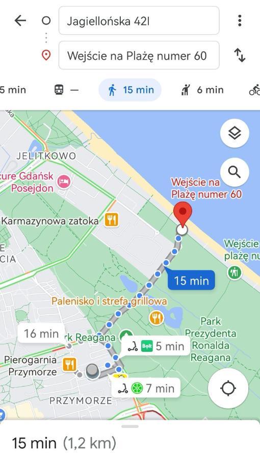 Mieszkanie Przy Morzu Gdansk Exterior foto